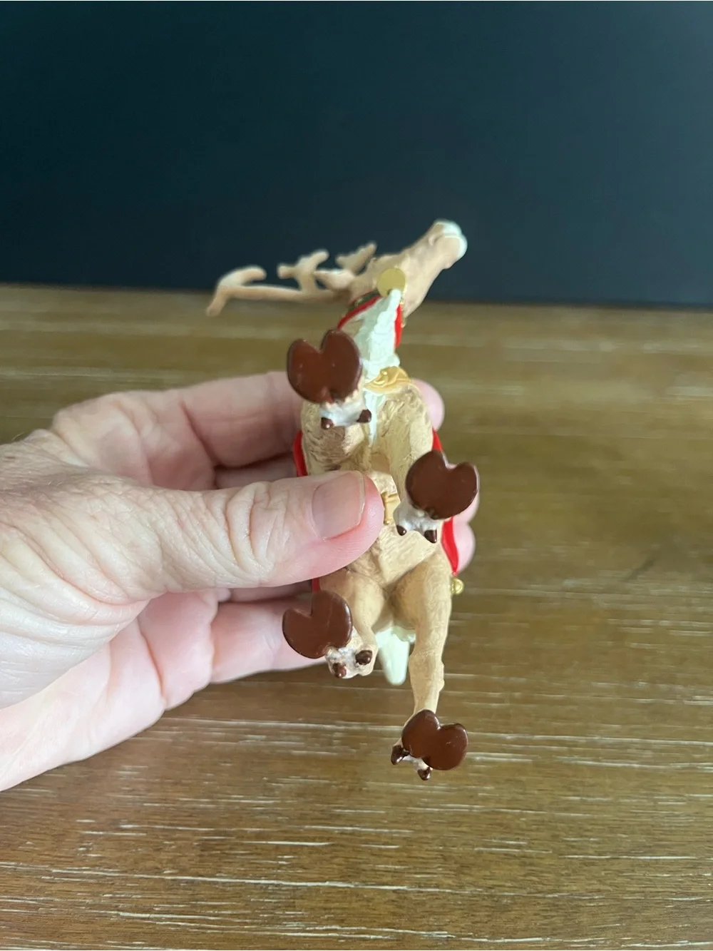 Hallmark Keepsake Ornament READY REINDEER Night Before Christmas 2001 Holiday